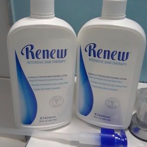 Renew lotion w/ pump 20oz (two bottles)